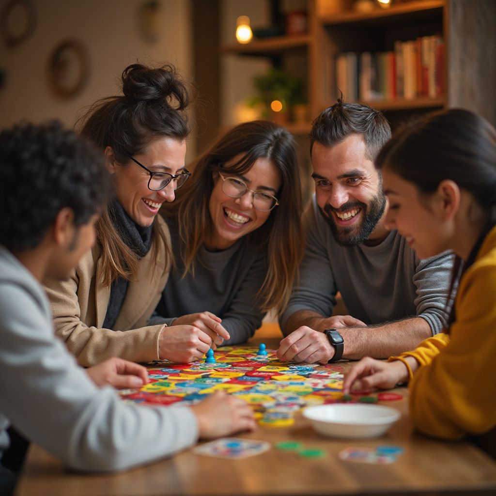 Gemeinschaft beim Spielen